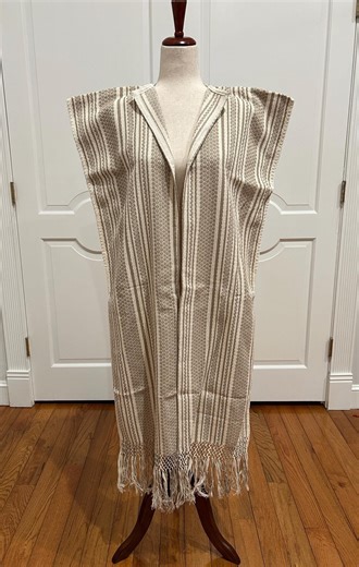 Handloom Long Sleeveless Vests Made in Oaxaca Mex. - Etsy