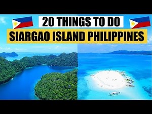 20 THINGS TO DO in SIARGAO ISLAND | SIARGAO Travel Guide | SIARGAO PHILIPPINES