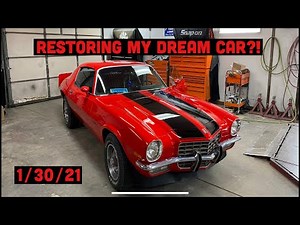 Restoring my 1973 Camaro!