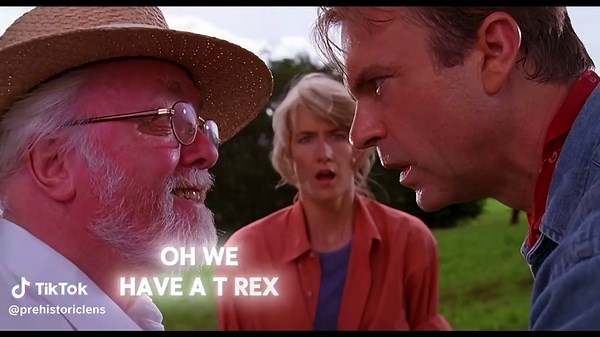 Jurassic Park T-Rex Dino Edit | Paleontology Insights