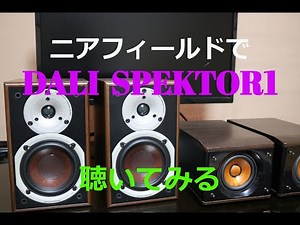 凄まじい没入感！ DALI SPEKTOR1 を ニアフィールドで 聴く【空気録音】