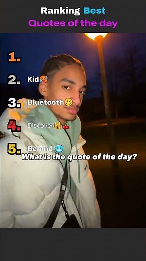 Ranking the best quotes of the day