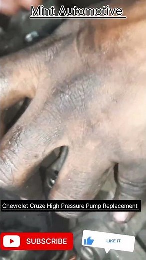 Chevrolet Cruze Diesel High Pressure Pump Replacement #chevrolet #automobile #cruze #fuelpump #fuel