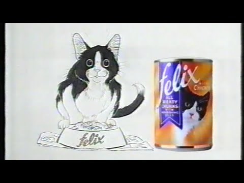 Felix advert - 12th October 1991 British television commercial