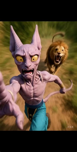 Beerus' Elegance Amid the Lion's Roar