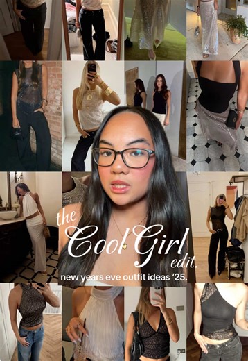 Replying to @zuzanna save this for your new year’s outfit inspo (part 2) ✨🥂 sleeveless & short-sleeve edition — because sometimes the coat check is part of the look 🤍 the cool girl edit: new year’s outfit ideas (part 2) ✨🖤💫 looking for THE NYE outfits that are chic, trendy, and party-ready without the layers? in this video, I’m sharing my favourite sleeveless & short-sleeve new year’s eve outfit ideas for packed dance floors, rooftop parties, dinner dates, and midnight countdowns 🥂 in this 
