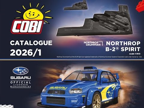 NEW COBI Catalog 2026/1 - New ssets for 2026 #cobi