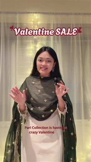 Hi Bestieee - Valentine ko outfit ready chaina bhane — LISTEN Pari Collection is having a CRAZY Valentine sale… and the prices?? UNREAL Beautiful aesthetic kurthis UNDER $45 ONLY 🤯Yes, under $45 till Feb 20!” AND THE BEST PART ? Feb 13, 14, 15 ma you get EXTRA 15% OFF on top of the sale price!! Matlab double saving, double slay 💅” “Valentine date, Galentine, photoshoot — sabai ko lagi perfect.” So Order yours now and thank me later On frame: @NimaYangchenHyolmo✨ #paricollectionperth #perthaust