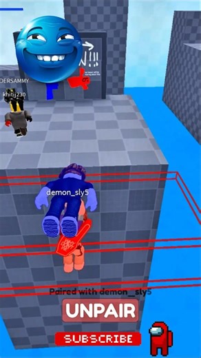 Teamwork obbey with 👹demon 😈what the hell 😱😨 #roblox #robloxedit #gaming