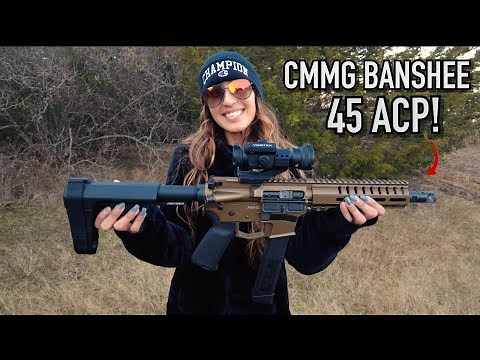 CMMG BANSHEE .45 ACP RANGE REVIEW | HOME DEFENSE HEAVEN❗️
