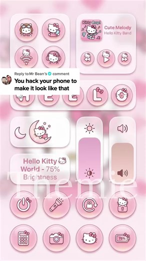 Cute Control Center Themes for iOS 18 and 26