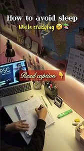 Avoid sleep while studying #motivation #studyadvice #studymotivation #upsc #ssc #statepcs #viralfyp