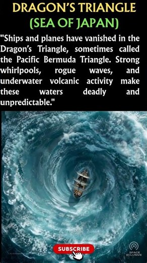 The mystery behind the Dragon’s Triangle that sinks ships - #SeaOfJapan,#MysteryOcean#OceanMystery