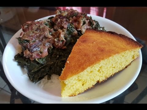 How to make Collard Greens and Cornbread from scratch