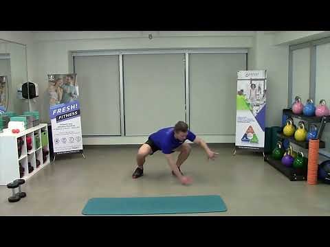 Gorilla Walk Mobility Exercise Demonstration