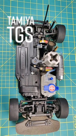 There's just something about vintage nitro RC cars! #tamiya #nitro #rccar #tgs