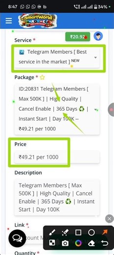 Buy Telegram Non Drop Members In Very Cheap Price | Cheapest Smmpanel 2026 smartworldpanel #shorts