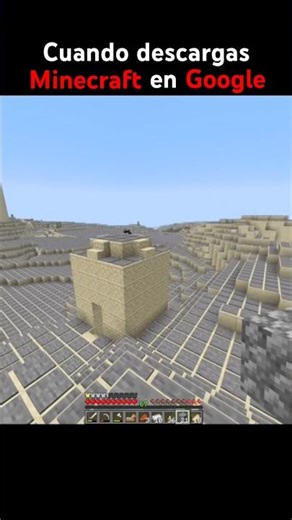 When you download Minecraft on Google 💀 #minecraft #shorts #viral