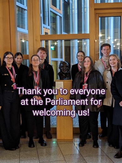 Last week, our interns were warmly welcomed to the Scottish Parliament in Edinburgh, where they had the opportunity to put questions to Chief Executive David McGill and Deputy Presiding Officer Liam McArthur MSP, received a tour of the Parliament Building, and sat in on First Minister's Questions 🤩 Huge thanks to the team at the Parliament for making it happen, and to David and Liam for giving up their time – our interns had a great day! 🙏 #JohnSmithIntern @uofglasgow