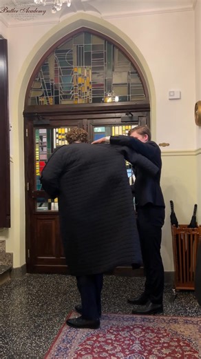 The Art of the Welcome: More Than Just a Coat & a Bag! Watch closely, because this is where service meets subtlety! Our butlers-in-training just mastered one of the most delicate dances in service: taking a guest’s coat and bag with grace, respect, and zero intrusion. No fuss. No friction. Just flawless, fluid motion. They showed that true service isn’t about being noticed, it’s about making someone feel comfortable, cared for, and completely at ease. From the gentle reach to the discreet placem