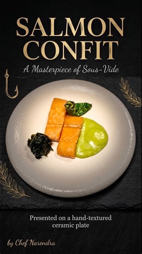 "Why sous-vide is the ultimate chef technique for salmon." #ytshorts #shorts #viral