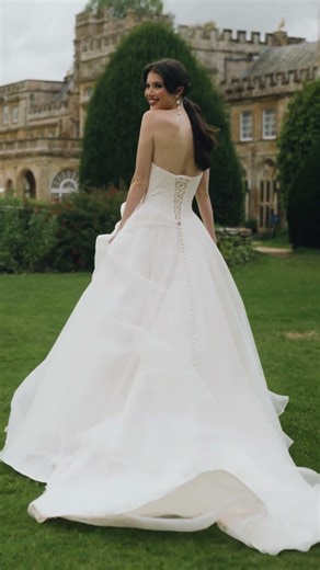 DP454 Belle 🌹 Disney Fairy Tale Weddings #disneyfairytaleweddings #weddingdress #wedding