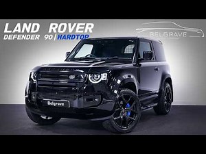 2025 Land Rover Defender 90 D350 Hardtop with a HUGE SPEC!