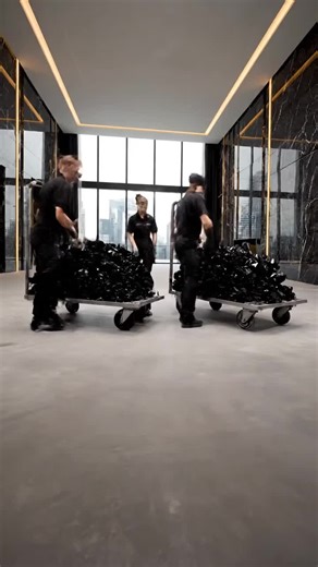 Obsidian Epoxy in Luxury Renovations Timelapse