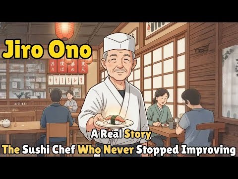 🏯A Japanese Sushi Chef’s Story | Jiro Ono | Sukiyabashi Jiro | The Power of Daily Improvement