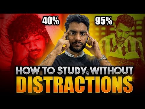 How to Study without Distractions🤔| Avoid Distraction for Study | Faizan Tanveer
