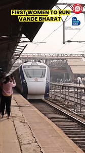 29K views · 898 reactions | Surekha Yadav the first woman to run the magnificent Vande Bharat Express ‍✈️ She's breaking records and proving that women can conquer any field.  Let's celebrate her trailblazing spirit!  VC : Central Railway #VandeBharat #Trailblazer #Inspiration #WomenPower #indianrailways [Vande Bharat, Inspiration, WomenPower, Indian Railways] | TheBetterIndia | Facebook