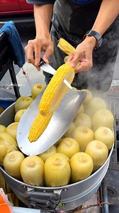 3.9M views · 10K reactions | Amazing corn cutting skills #corn #fyp | Travelicious | Facebook