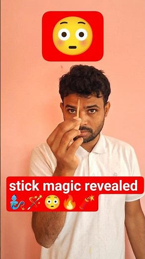 viral stick magic tricks revealed 😳🪄🧞‍♂️#magic #shorts