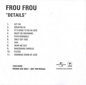 Frou Frou - Details