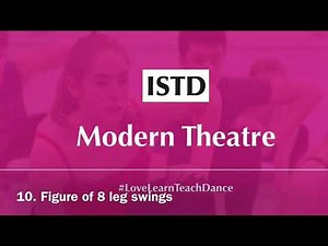 ISTD - Modern - Intermediate - 10 Figure of 8 Leg Swings