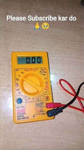 🤔How To Repair 🔥Multimeter ⚡#youtubeshorts #experiment #viral #virenderexperiment10k #shortvideo