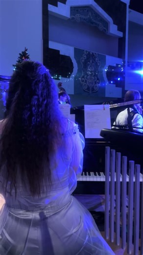 Con Te Partiro with the orchestra on the stage #piano #orchestra #contepartiro