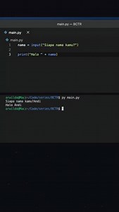 Tips coding saat kita mau membuat baris baru di string atau input dalam program kita. Kita bisa pakai escape sequence new line atau baris baru yang ditandai dengan cara garis miring terbalik dan juga huruf n yang digabung jadi , begitu kira2. #coding #programming #tutorial | Arwildo Belekubun