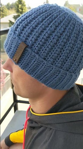 Crochet Nomad Beanie for Men