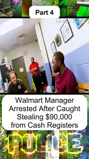Walmart Manager Arrested After Caught Stealing $90,000 from Cash Registers - Part 4