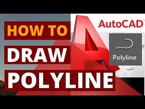 Polyline AutoCAD || How To Draw Polyline In AutoCAD