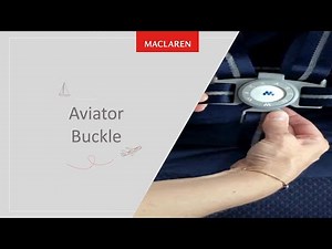 How To Open and Close the Maclaren Aviator Buckle
