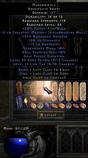 D2R 2Hr Trav Hork BEST ITEM #d2r #gaming #diablo #diablo2