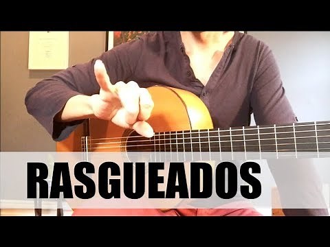 How To Play “AMII” Rasgueados (EASY!) • Flamenco Guitar Technique