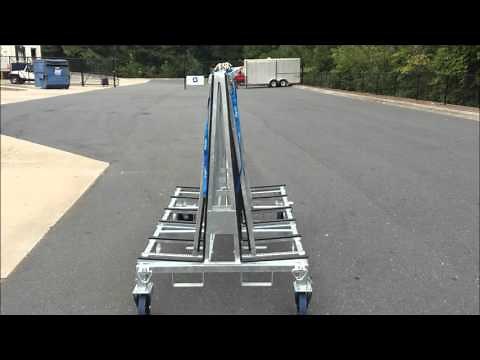 Weha 6 foot granite transport A Frame Cart