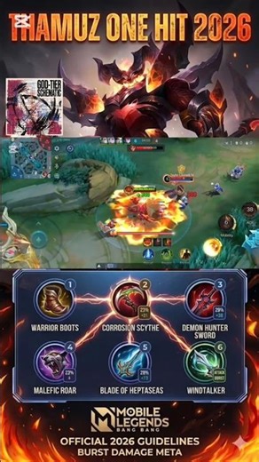 Thamuz Vs Tigrel mlbb#thamuz #remix #shorts