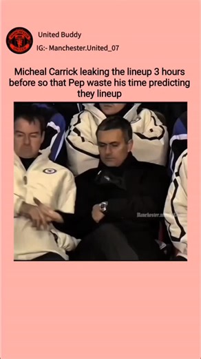 United buddy on Instagram: "When Michael Carrick drops the United lineup 3 hours early… just so Pep has to waste time guessing instead of predicting. 🤣📋 City managers can run tactics… but Carrick invented mental warfare. Lineups don’t just inform fans — they trigger opponents. Who needs mystery when you can have mayhem? 😏 #manchesterunited #mufc #manutd #reddevils #michaelcarrick"