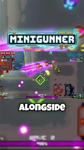 Meet the mercenaries of our #roguelite Minigunner
