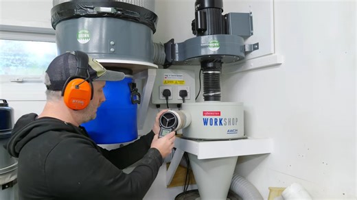 How I increased my dust extractor airflow without buying a new system