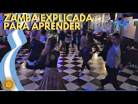 Learn these dance steps in minutes! Argentine Zamba